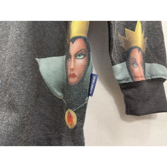 Disney Sweatshirt Women XS Spirit Jersey Villain Wicked Queen Ursula Iconic - Picture 8 of 16